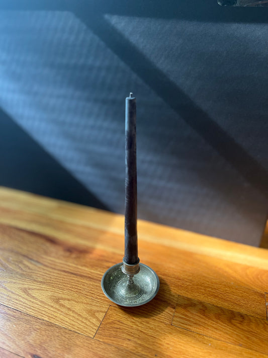 Beeswax Standard Taper Pair, Black