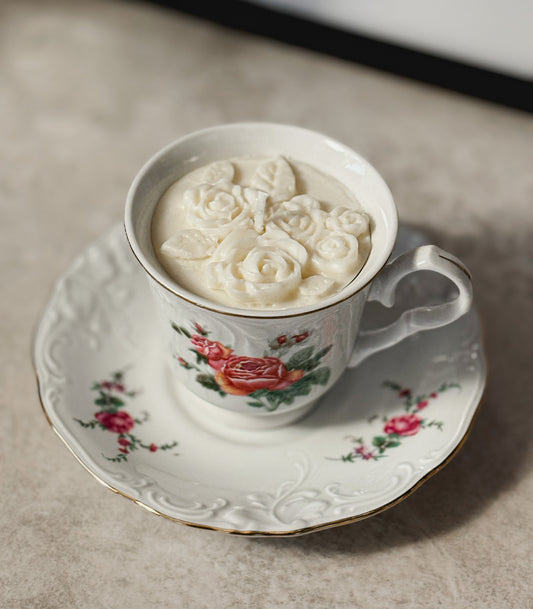 4. Teacup Candle