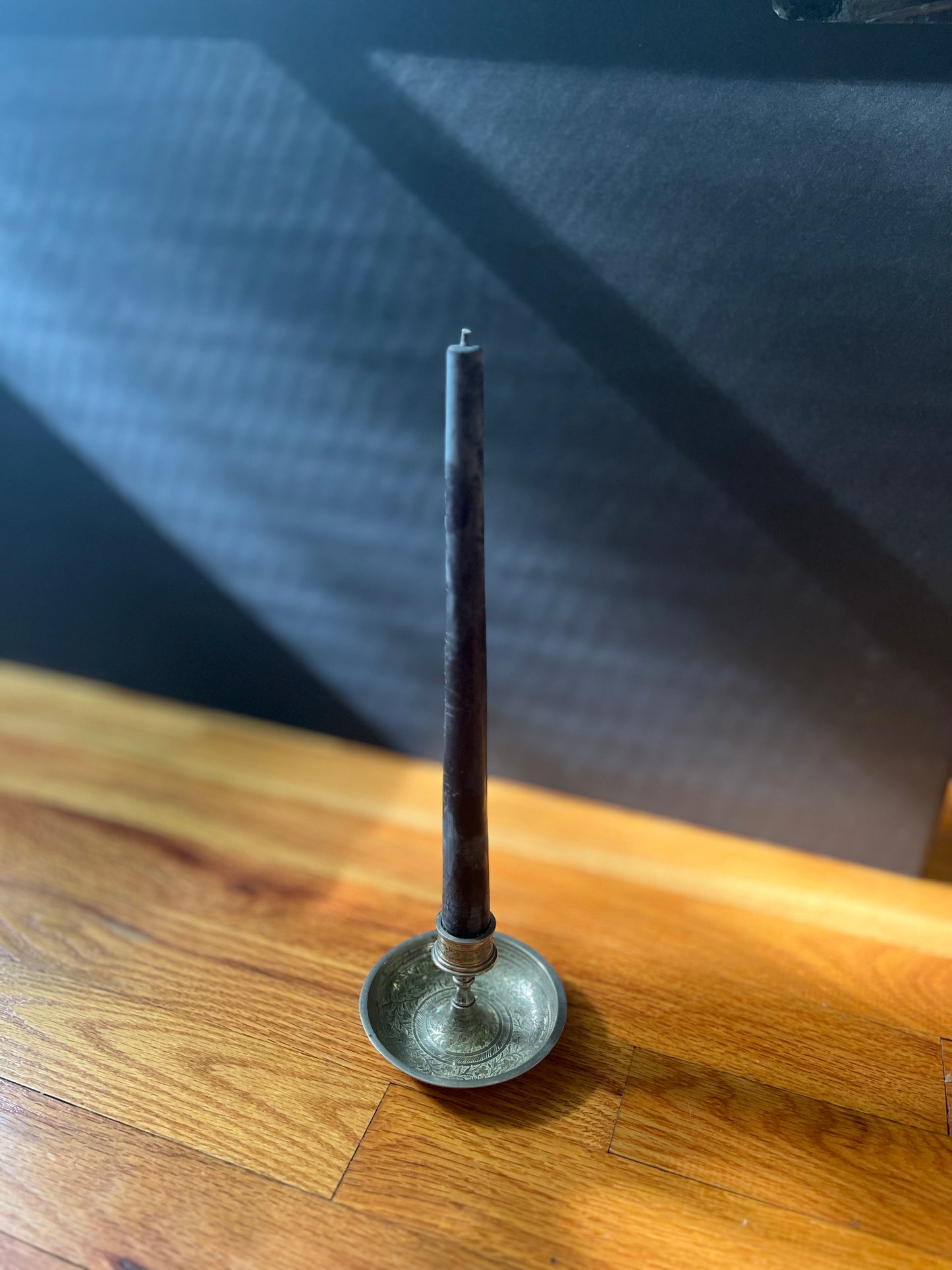 Beeswax Standard Taper Pair, Black