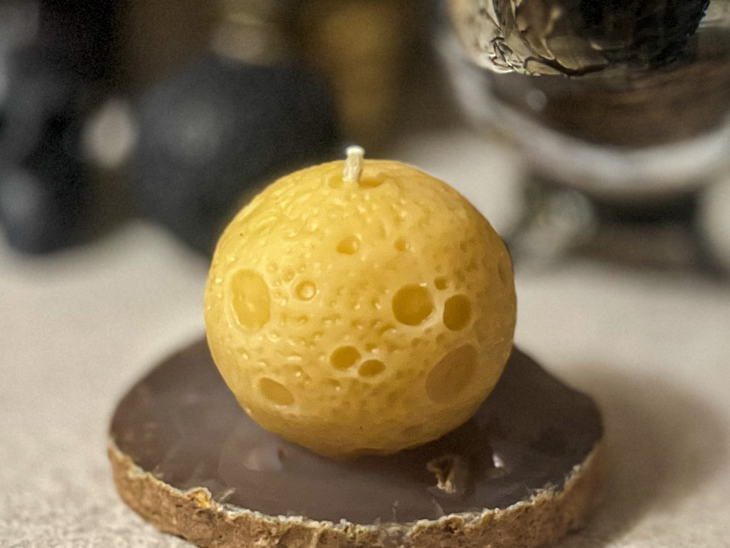 Full Moon, Natural Beeswax
