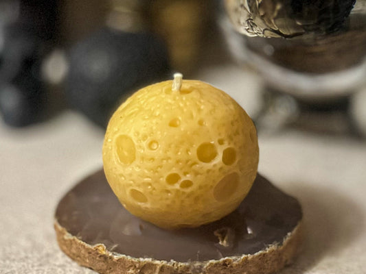 Full Moon, Natural Beeswax