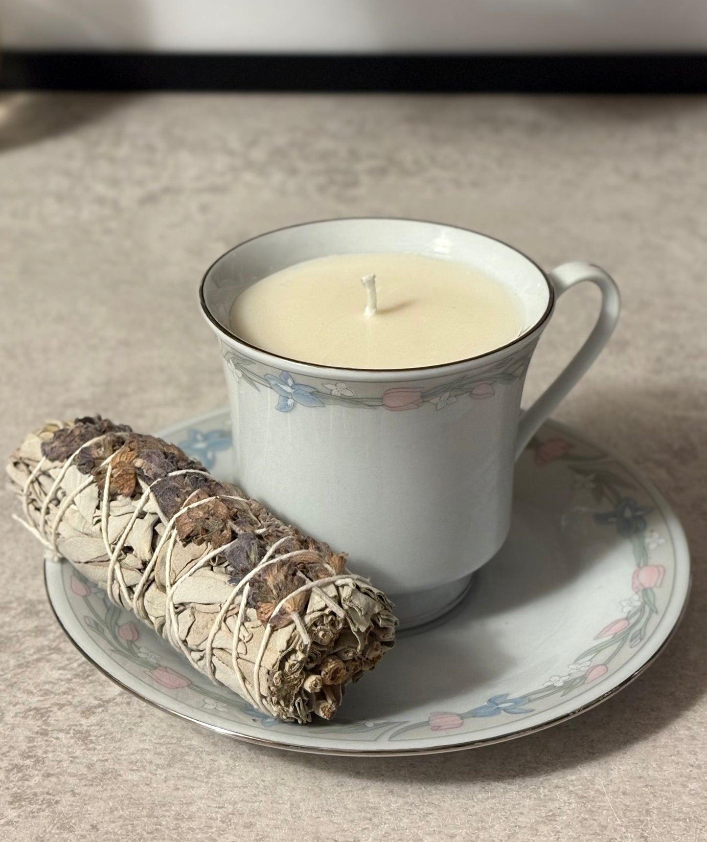 3. Teacup Candle Cleansing Set